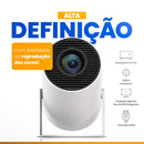 CineFlix™ - Projetor Portátil 4K + Tela 200 Polegadas (Brinde)
