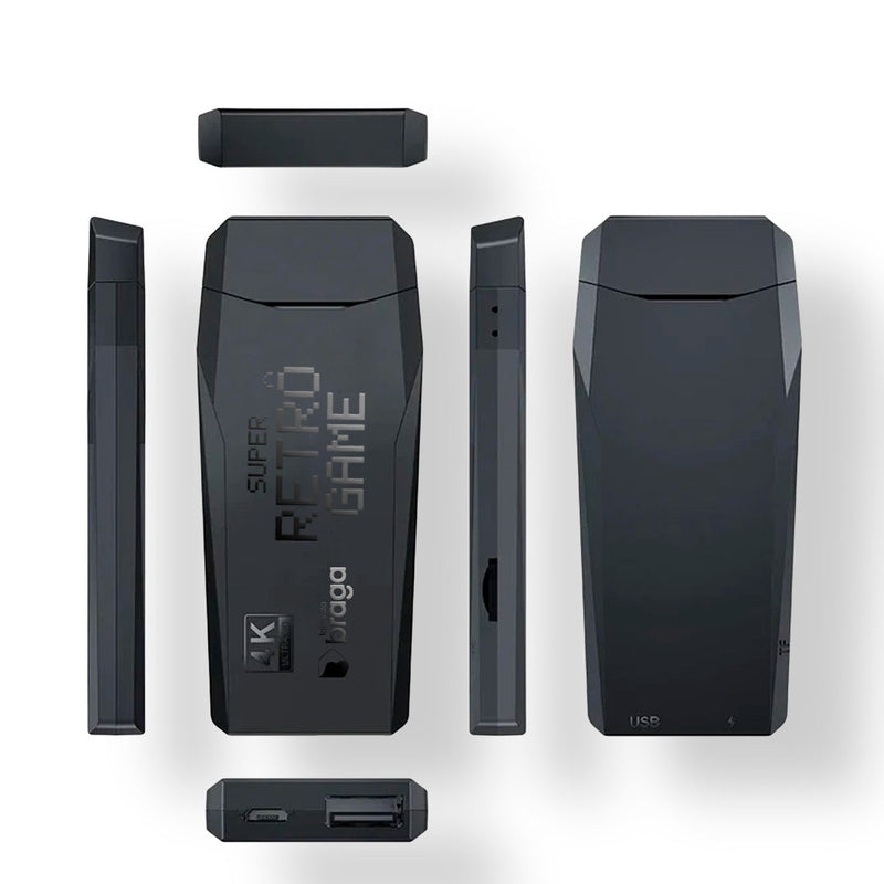 Super Retrô Game℠ 4K HD 40.000 Jogos + (2 Controles de Brinde)