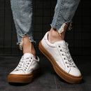 Tênis Masculino Casual Couro Milord